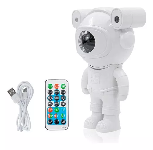 Miniatura 3 de Lampara Astronauta Proyector Galaxia